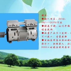 小型直流空压机BST750DC12V.36V.48V空压机